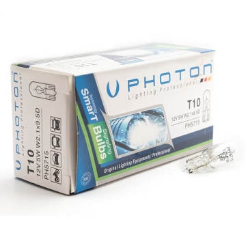 Photon T10 12V W5W Dipsiz Standart Ampul