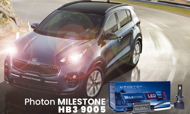 Kia Sportage Kısa Far HB3 9005 Photon Milestone