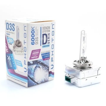Photon D3S 6000K Beyaz Xenon Ampul +%50 Fazla Işık
