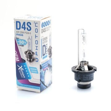 Photon D4S 6000K Beyaz Xenon Ampul +%50 Fazla Işık