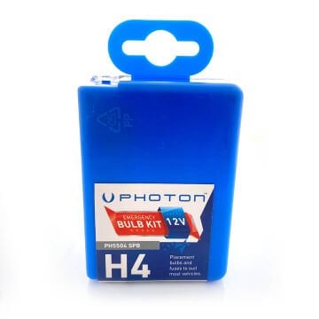 H4 Yedek Ampul Kiti 12V Photon | Araç Ampul ve Sigorta Seti