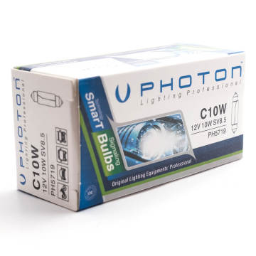 Photon C10W 12V 41mm. Standart Sofit Ampul