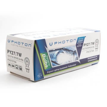 Photon 3157 P27/7W 12,8V Amber Ampul