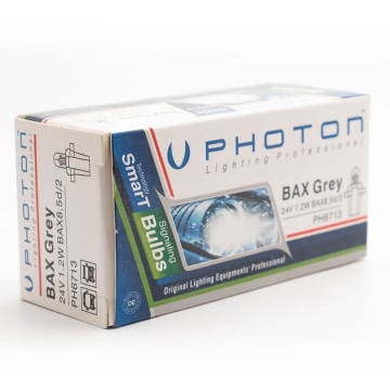 Photon Bax 24V 1.2W Siyah Ampul