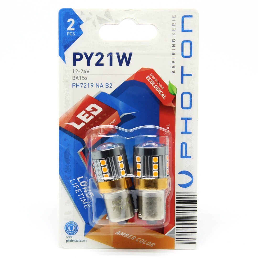 Photon P21W Amber (Turuncu) Exclusive Serisi PH7219 NA