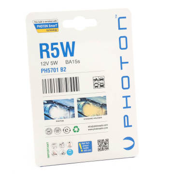 Photon Blister Minyatür Serisi R5W PH5701 B2