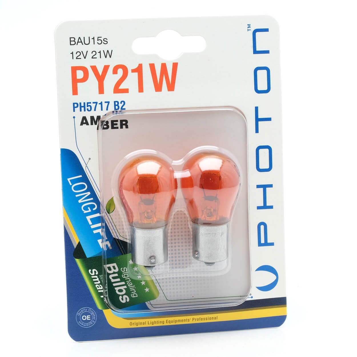 Photon Blister Minyatür Serisi Turuncu PY21W PH5717 B2