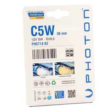 Photon Blister Minyatür Serisi 36mm Sofit C5W PH5718 B2