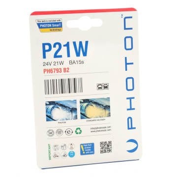 Photon Blister P21W 24V 2'li Blister