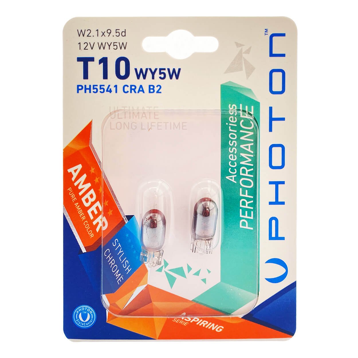 Photon Blister Minyatür Serisi Chrome T10 PH5541 CRA B2 Turuncu