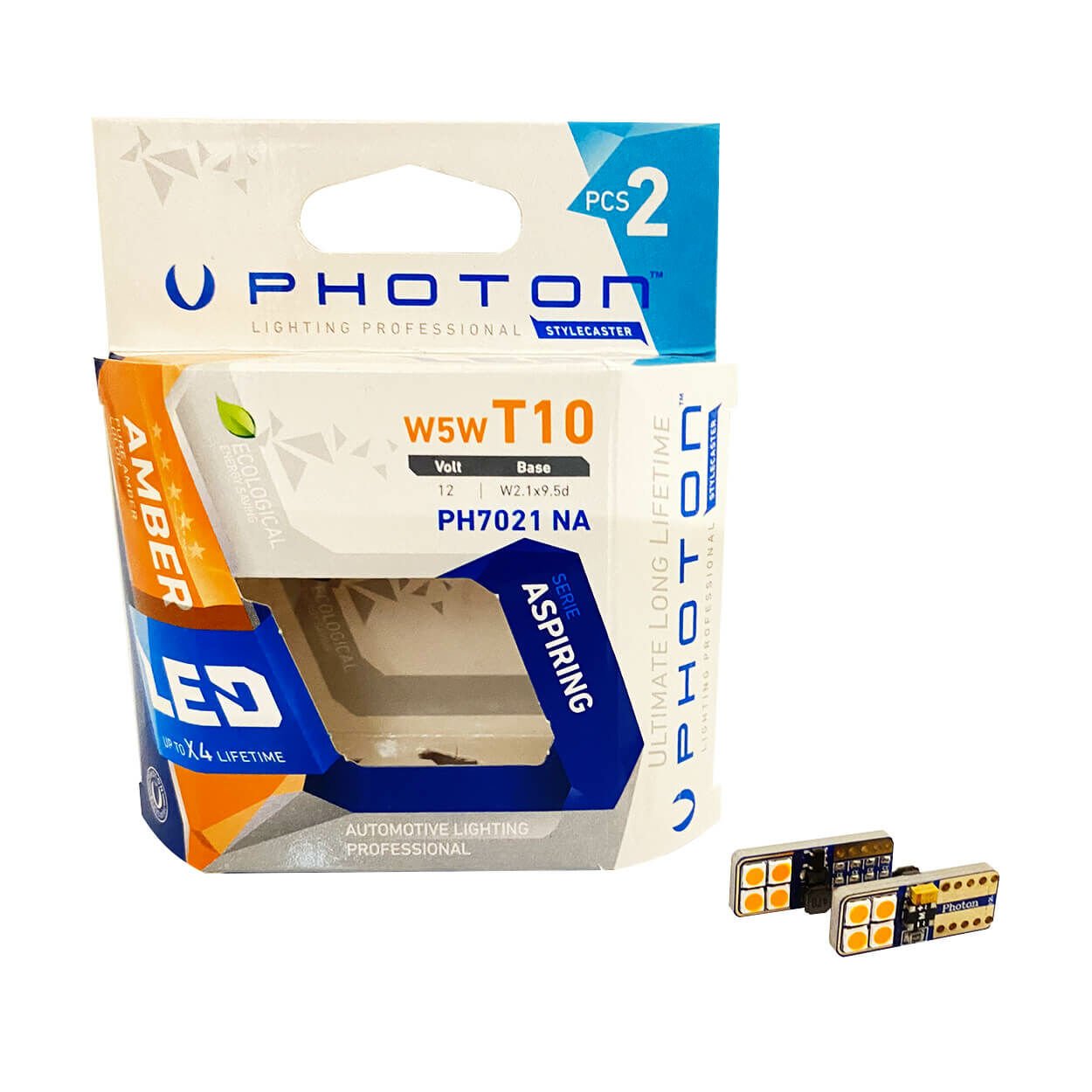 Photon T10 W5W Turuncu Led