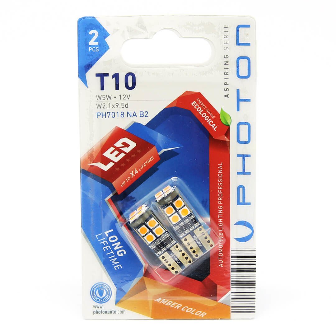 Photon T10 W5W PH7018 NA B2 Turuncu T10 Led